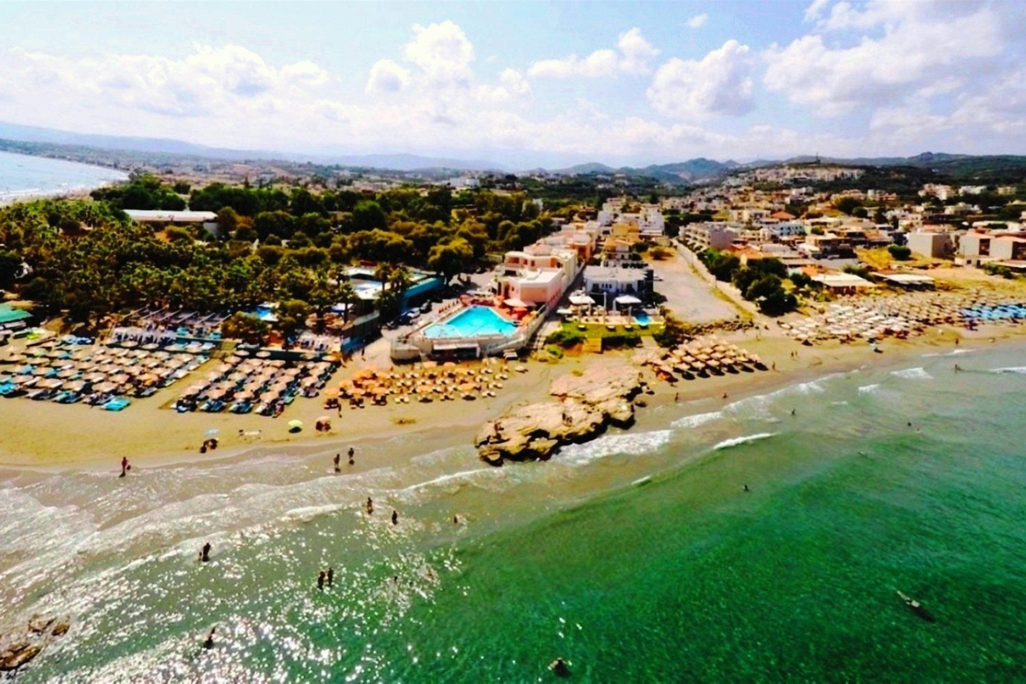 Chrispy Beach Resort, Agia Marina Extérieur photo